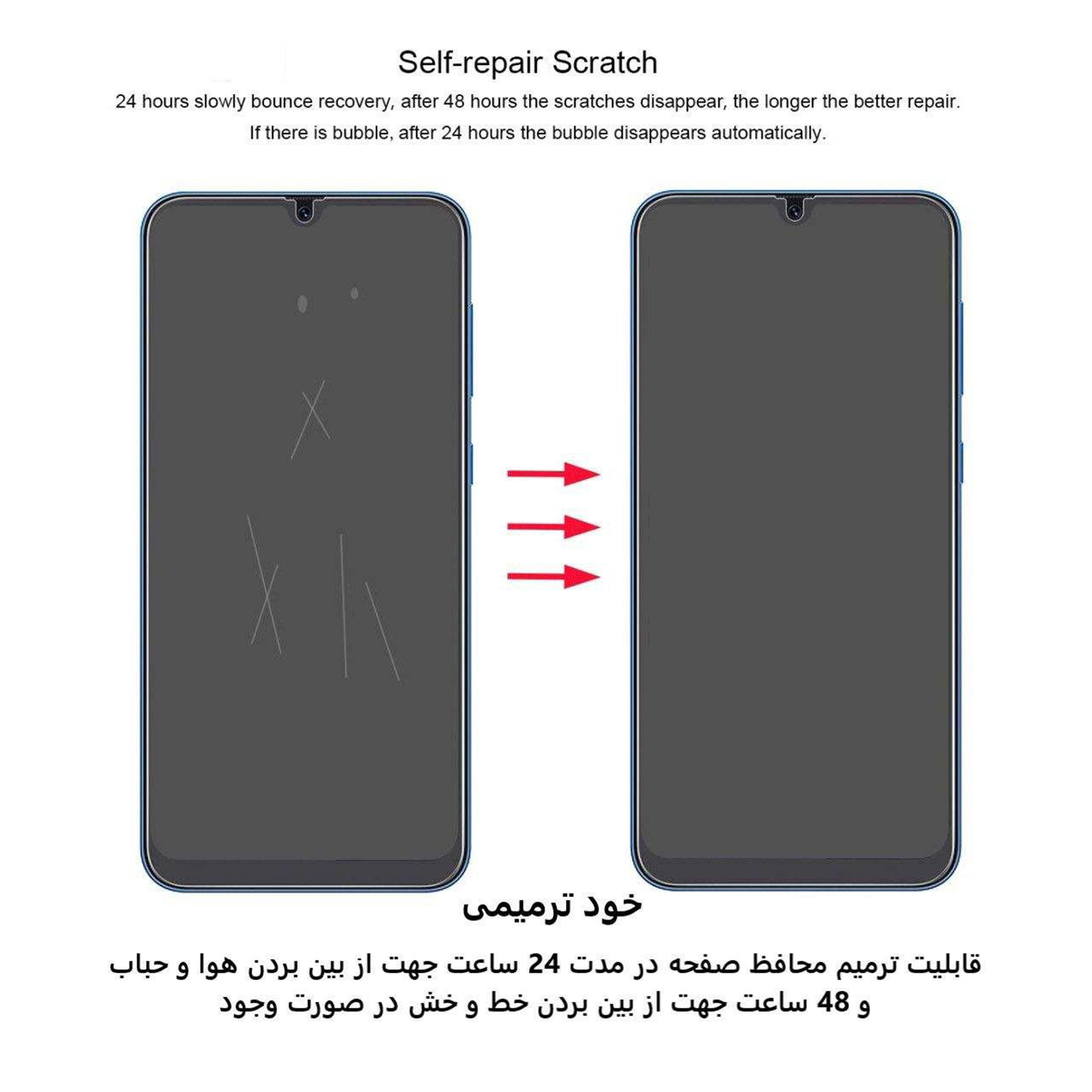 محافظ صفحه نمایش بوف مدل Hg15 مناسب برای گوشی موبایل سامسونگ Galaxy A71
