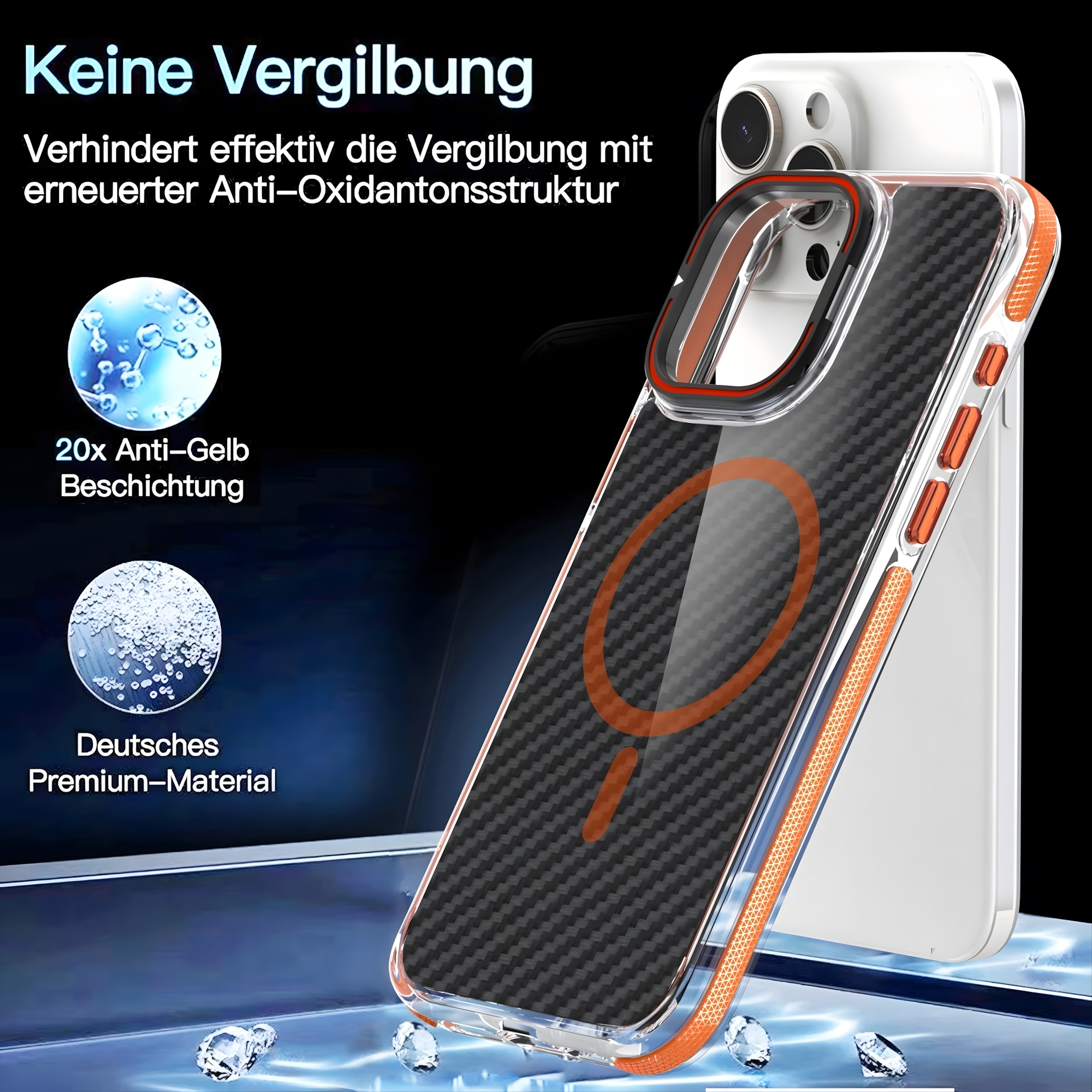 کاور مدل Carbonish مناسب برای گوشی موبایل اپل iPhone 16