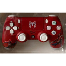 دسته بازی پلی استیشن 4 طرح مرد عنکبوتی مدل red spiderman
