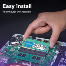 رم لپ تاپ DDR4 تک کاناله 3200 مگاهرتز CL22 کروشیال مدل CT8 ظرفیت 8 گیگابایت