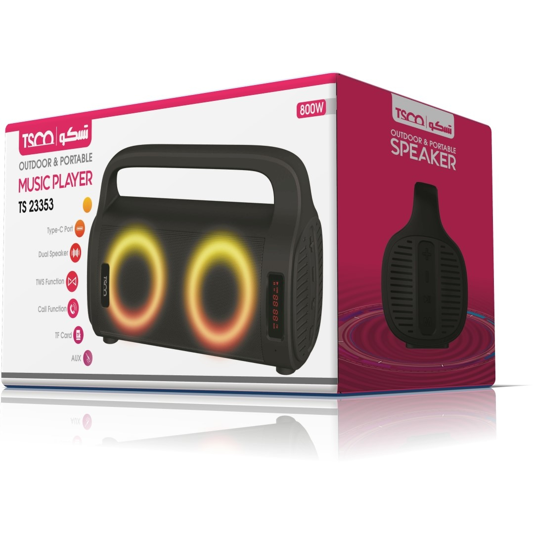 اسپیکر بلوتوثی قابل حمل تسکو مدل TS 23353