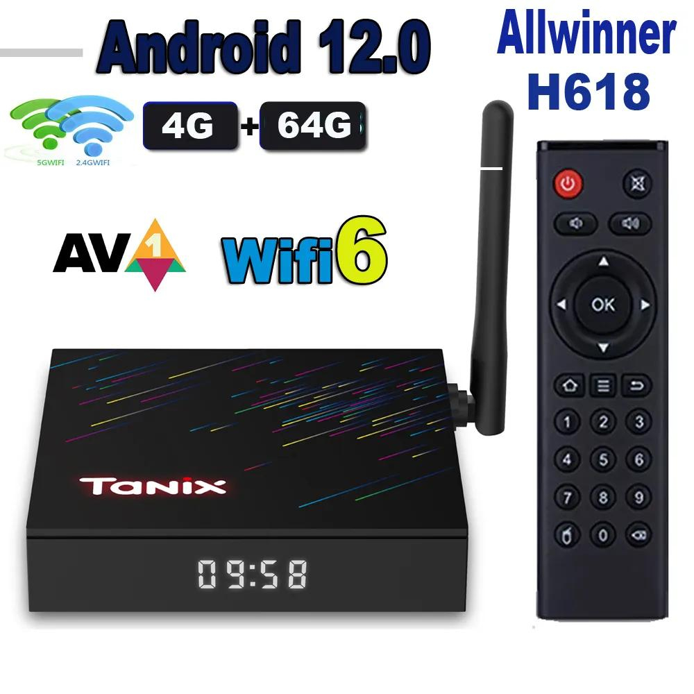 اندروید باکس تانیکس مدل tx68 4/64GB
