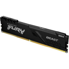 رم کامپیوتر DDR4 تک کاناله 2666 مگاهرتز CL16 کینگستون مدل FURY Beast ظرفیت 8 گیگابایت