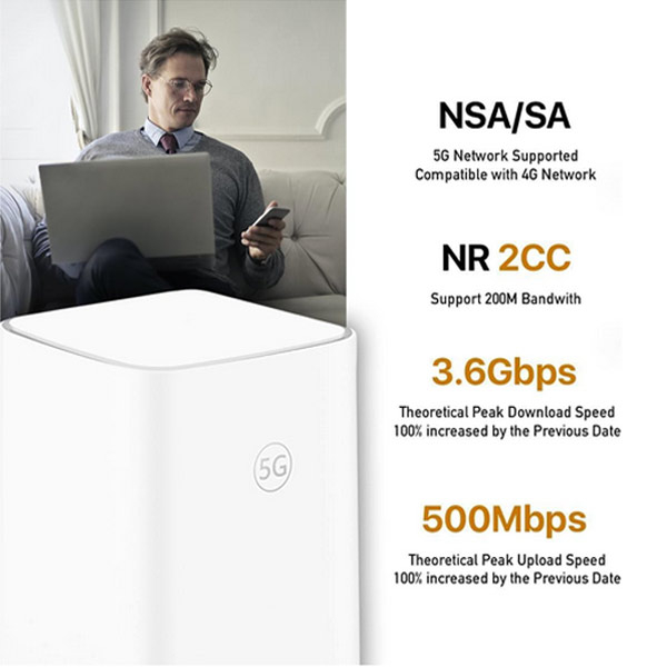 مودم 5G/TD-LTE هوآوی مدل H155-381 CPE5