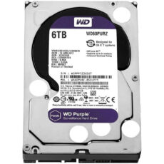 هارددیسک اینترنال وسترن دیجیتال مدل Purple WD64PURZ ظرفیت 6 ترابایت