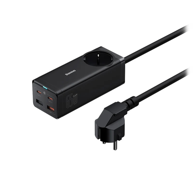 شارژر رومیزی 65 وات بیسوس مدل PSZM000901