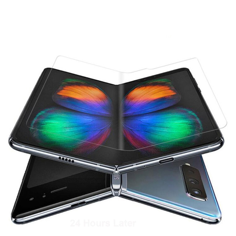محافظ صفحه نمایش بوف مدل Hydrogel مناسب برای گوشی موبایل سامسونگ Galaxy Z Fold 5 به همراه محافظ پشت گوشی