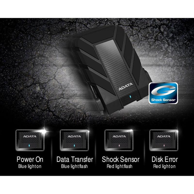 هارد اکسترنال ای دیتا مدل HD710 Pro ظرفیت یک ترابایت دارای رابط USB Type-A 3.1