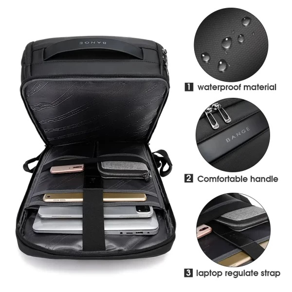 کوله پشتی لپ تاپ بنج مدل M-N2517 مناسب برای لپ تاپ تا 15.6 اینچی