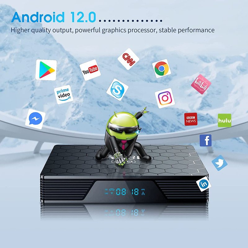 اندروید باکس مدل X98H Pro 4K 4.64GB
