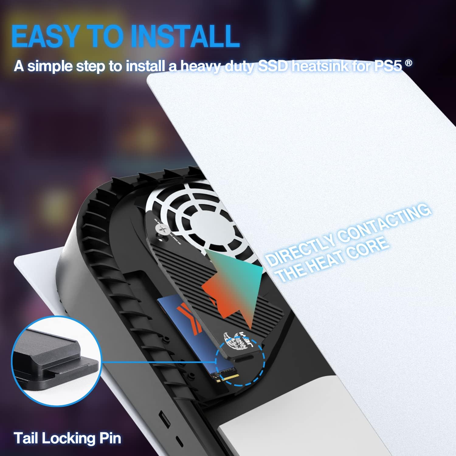هیت سینک پلی استیشن 5 جِیی مدل Eagle ssd