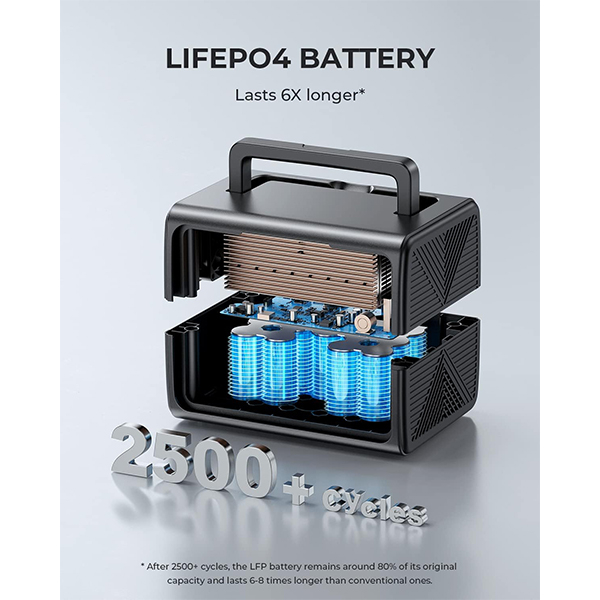 پاوربانک بلوتی مدل power station EB3A ظرفیت 114000 میلی‌آمپر ساعت