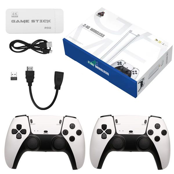 کنسول بازی گیم استیک پرو طرح ps5 مدل Game stick 4K Ultra