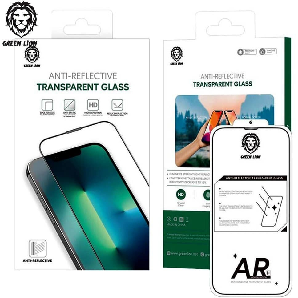 محافظ صفحه نمایش گرین لاین مدل Anti Reflective مناسب برای گوشی موبایل اپل iPhone 13 Pro Max/14 Plus