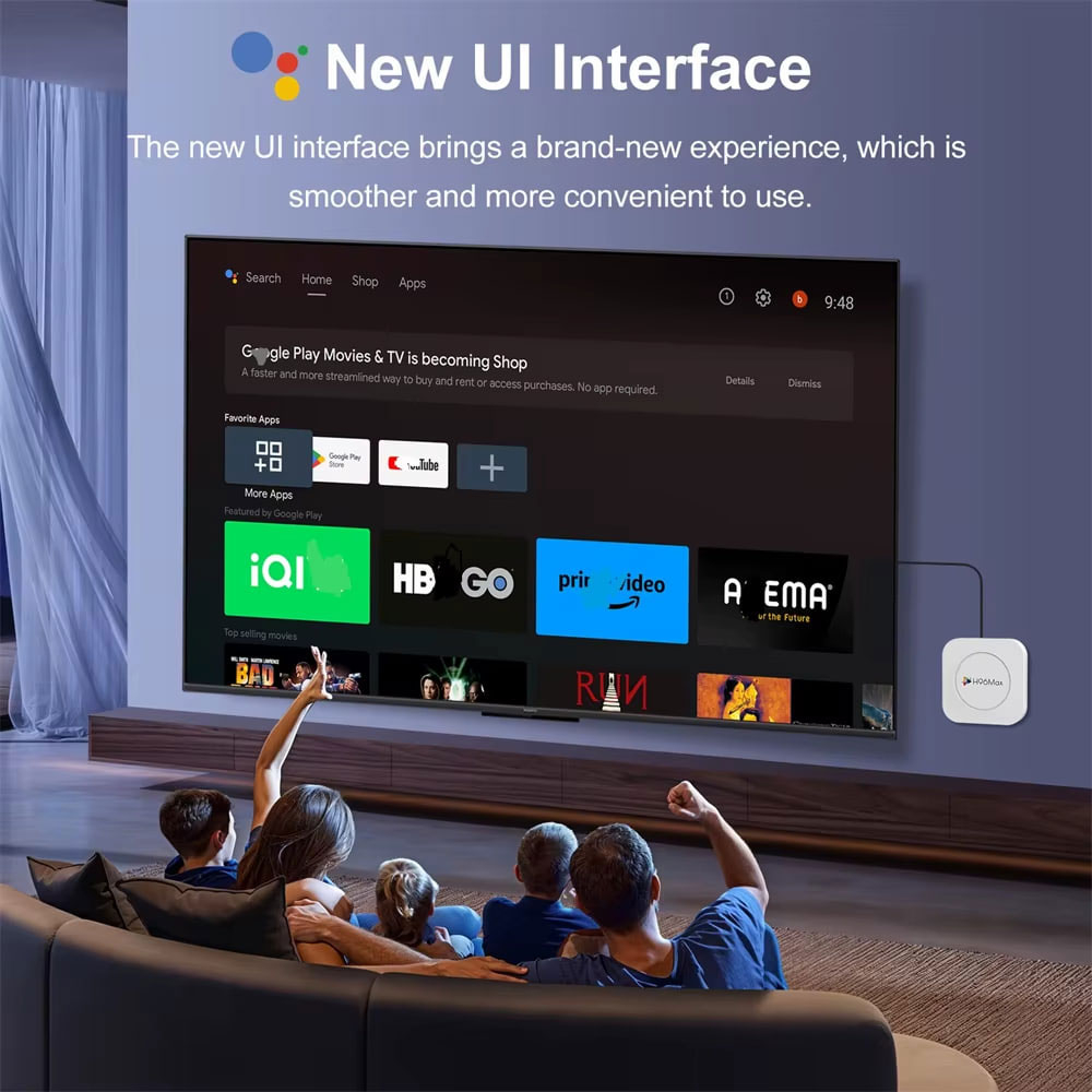 اندرویدباکس اچ96 مدل M1 Plus حافظه 128 گیگ