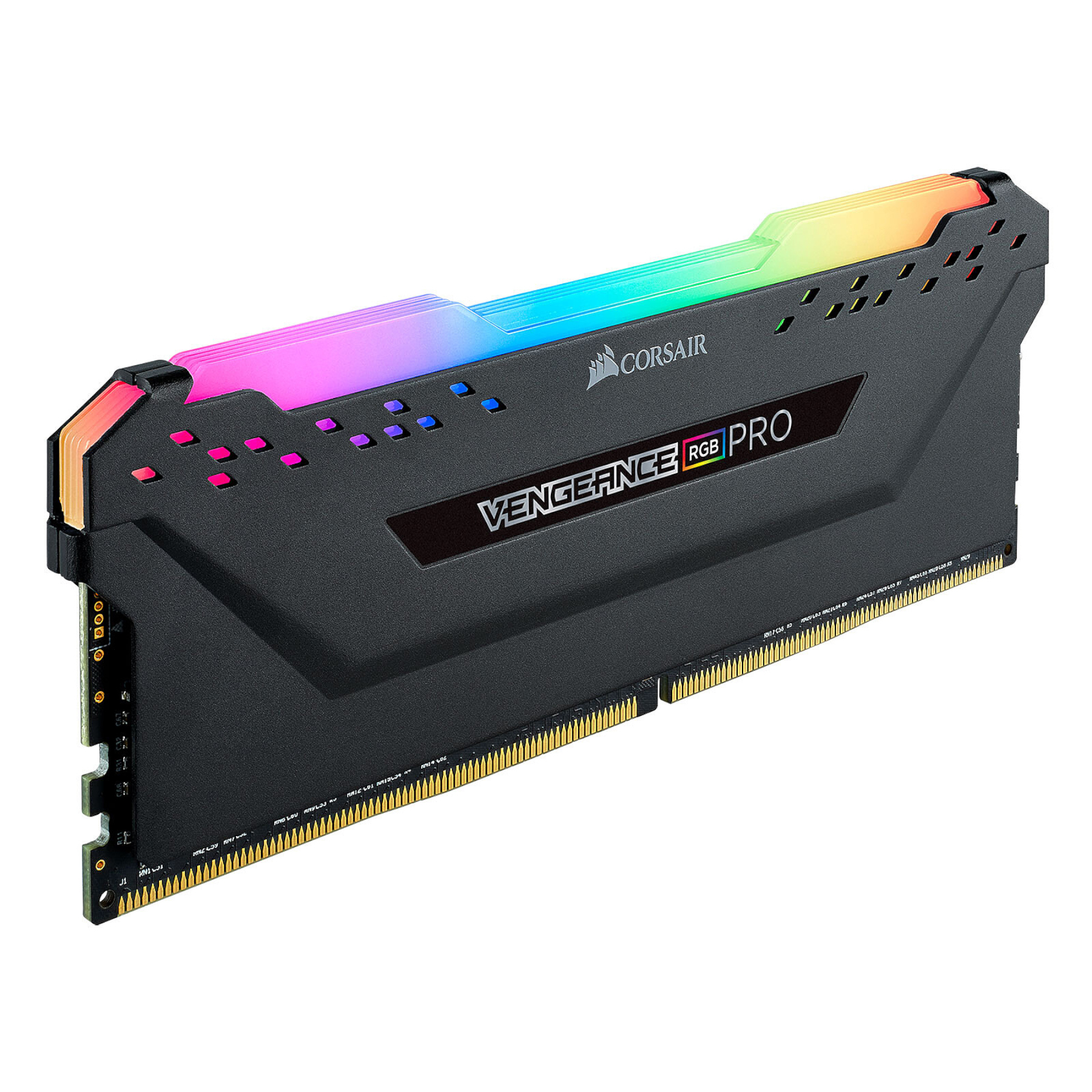 رم دسکتاپ DDR4 دو کاناله 3200 مگاهرتز CL16 کورسیر مدل VENGEANCE RGB PRO ظرفیت 16 گیگابایت