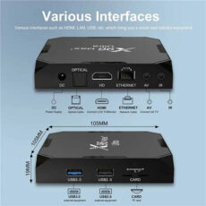 اندروید باکس ايكس96 مدل Max Plus ultra 4/64GB