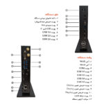 کامپیوتر کوچک دل مدل WYSE 5070 Celeron- E