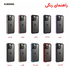 کاور کی-زد دوو مدل Ares مناسب برای گوشی موبایل اپل iPhone 16