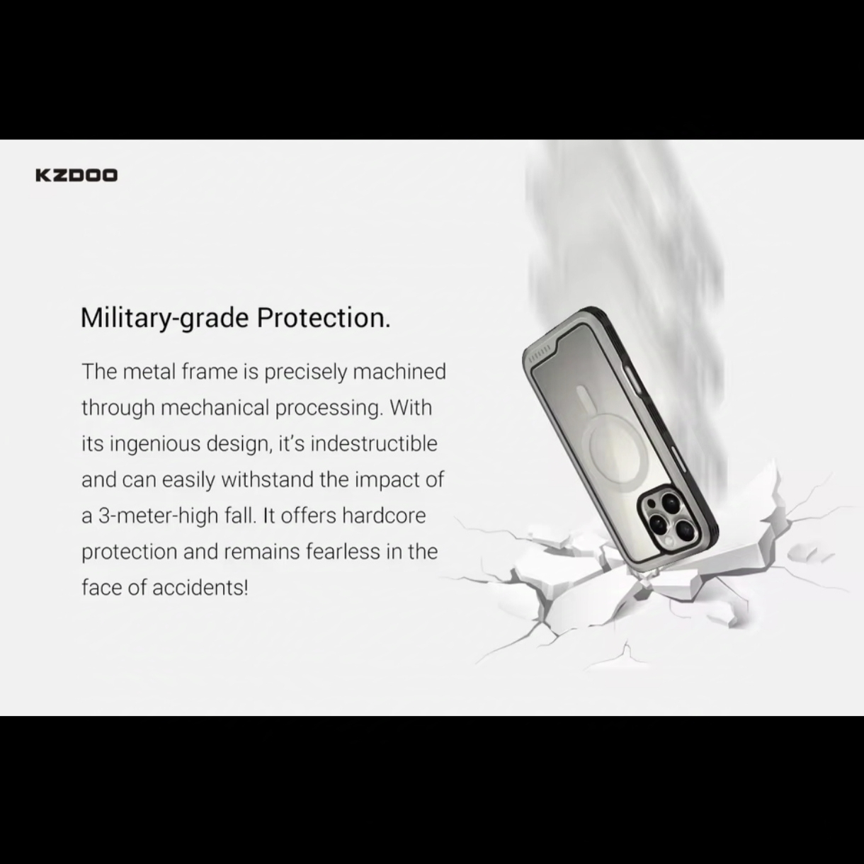 کاور کی -زد دوو مدل Mag Ares Sport مناسب برای گوشی موبایل اپل iPhone 16 Pro Max