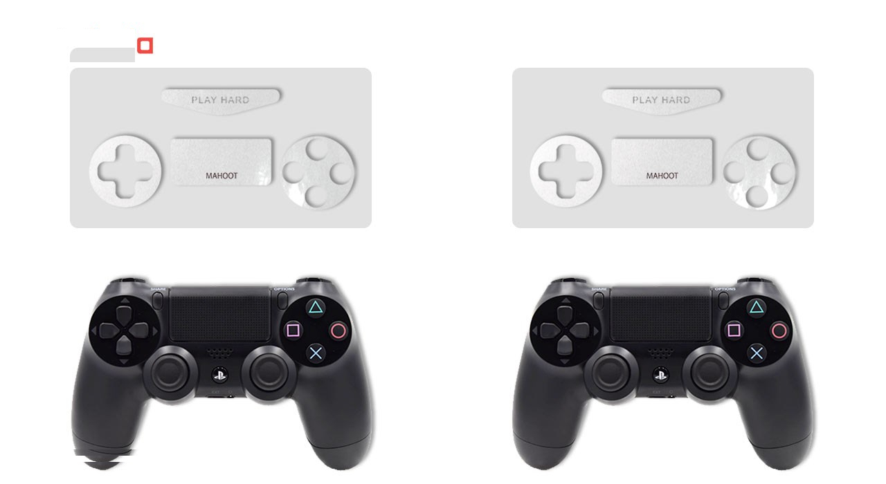 برچسب ماهوت مدلMetallic White مناسب برای کنسول بازی PS4 Slim