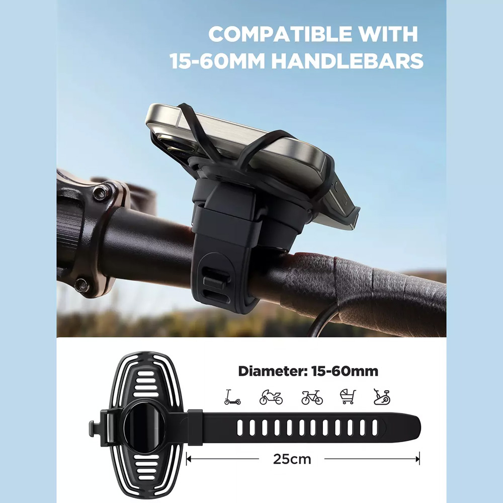 پایه نگهدارنده گوشی موبایل مخصوص دوچرخه جوی روم مدل JR-ZS382