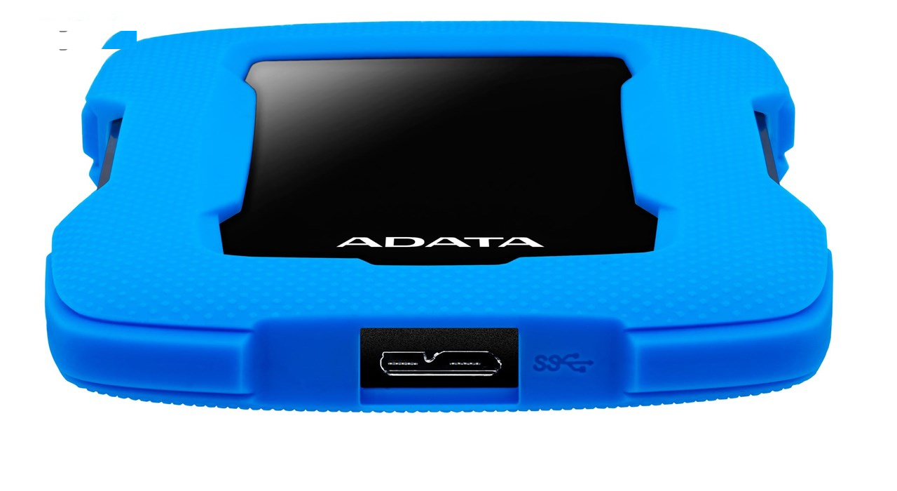 هارد اکسترنال ای دیتا مدل HD330 ظرفیت یک ترابایت دارای رابط USB Type-A 3.2