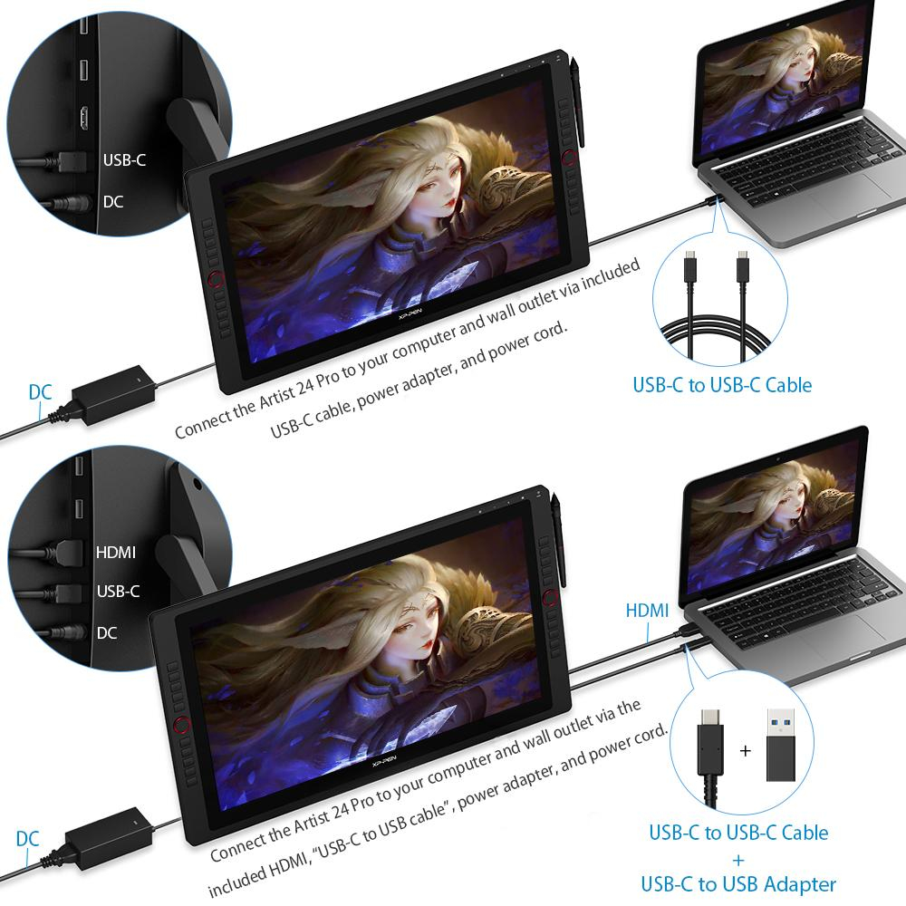 قلم نوری ایکس پی-پن مدل Artist 24 Pro 2K