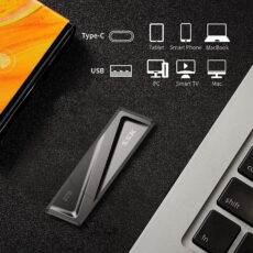 فلش مموری اس اس کا مدل SD300 USB3.2 GEN2 SSD DRIVE ظرفیت 1 ترابایت