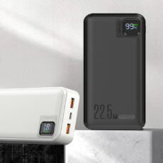 پاوربانک دبلیو یو دبلیو مدل Y138-22.5W ظرفیت 20000 میلی آمپرساعت