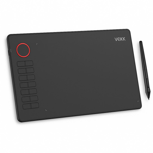 قلم نوری با صفحه نمایش  6*10 اینچ ویک مدل VAEIKK  A15PRO