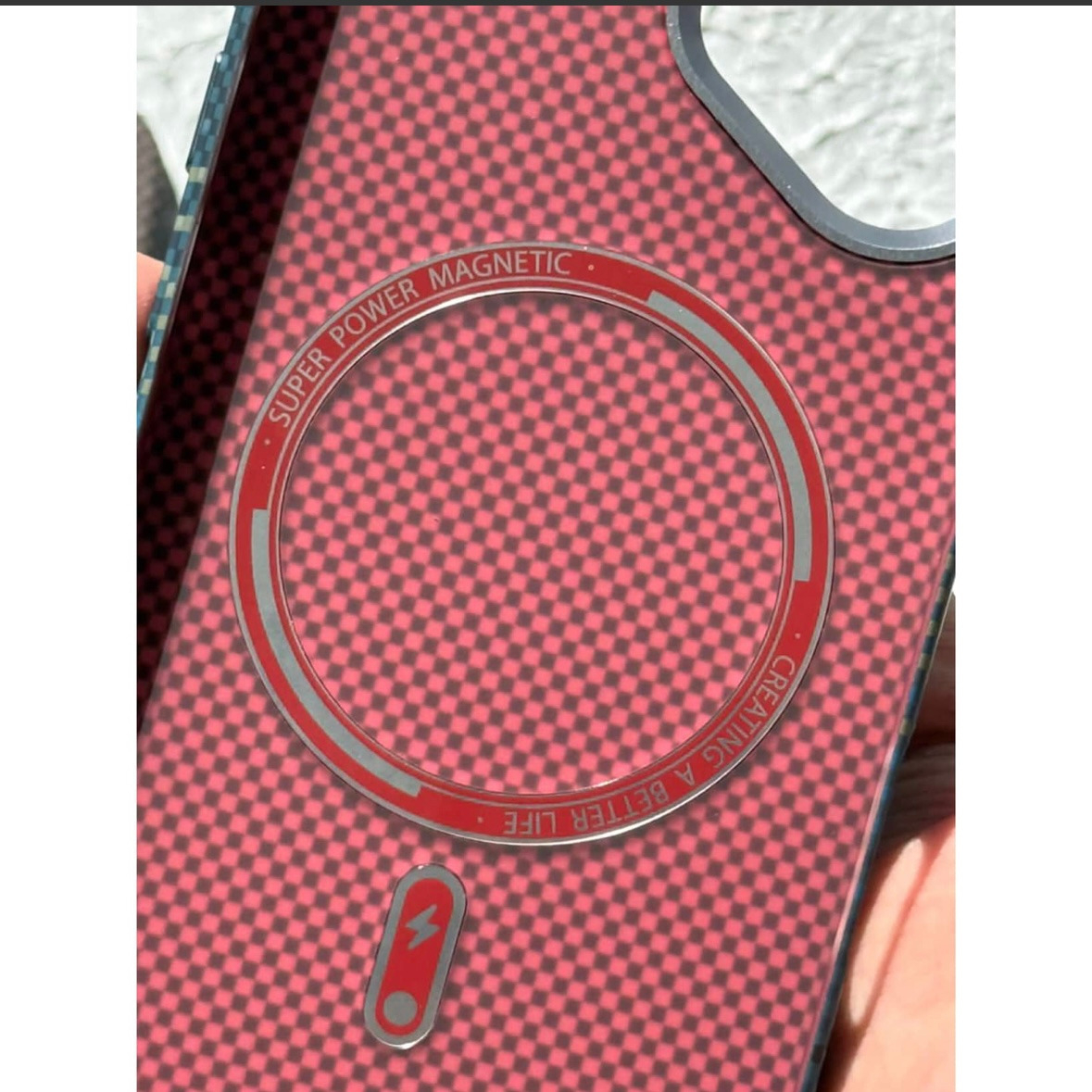 کاور مدل کربن  مناسب برای گوشی موبایل اپل Iphone 16