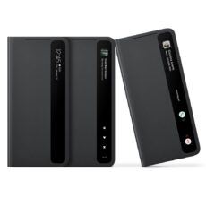 کیف کلاسوری مدل Smart Clear View مناسب برای گوشی موبایل سامسونگ Galaxy S21 Ultra