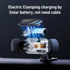 پایه نگهدارنده گوشی موبایل بیسوس مدل SOLAR ELECTRIC CAR MOUNT -SUGP010001