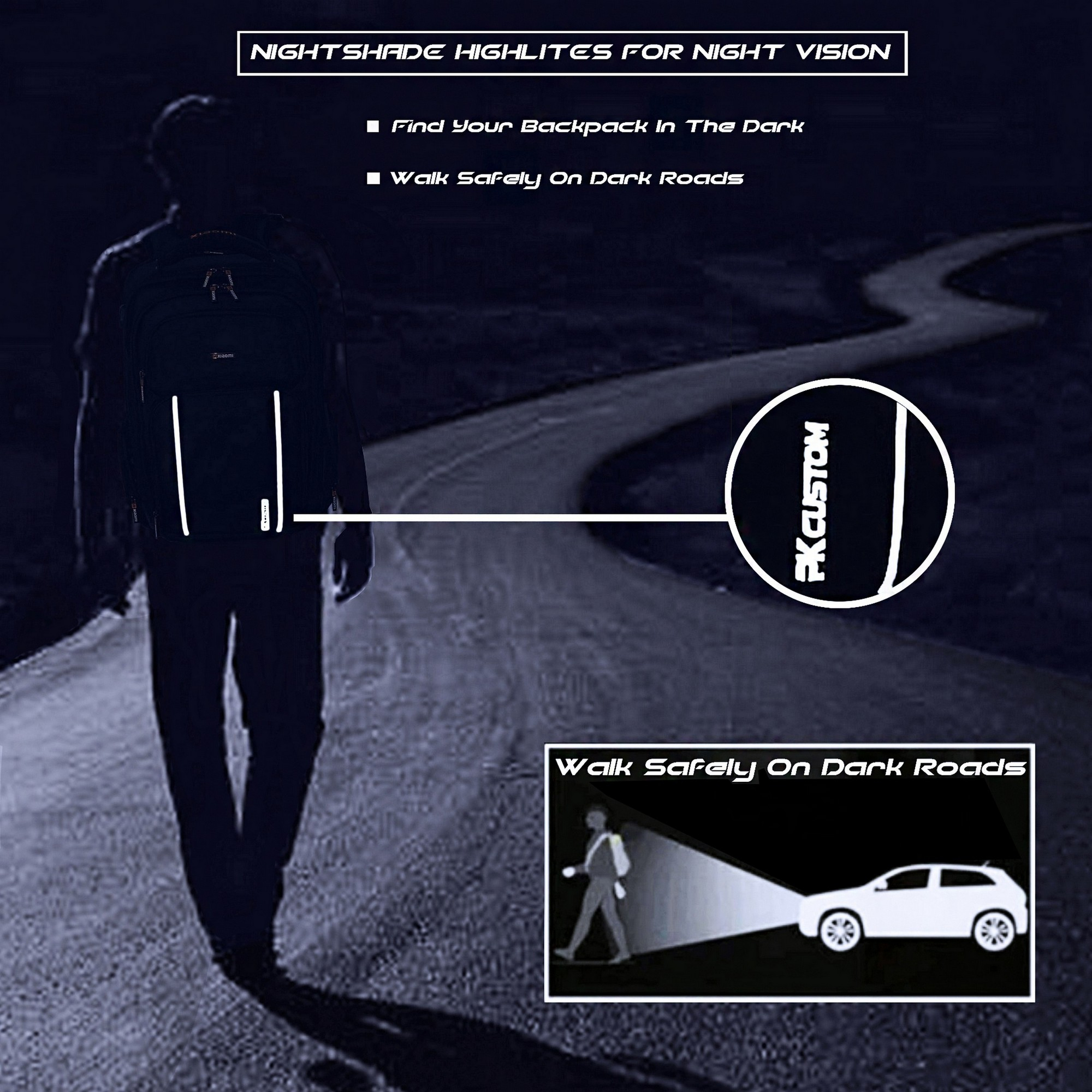 کوله پشتی لپ تاپ شیائومی مدل SU7 V1 مناسب برای لپ تاپ تا 16 اینچ