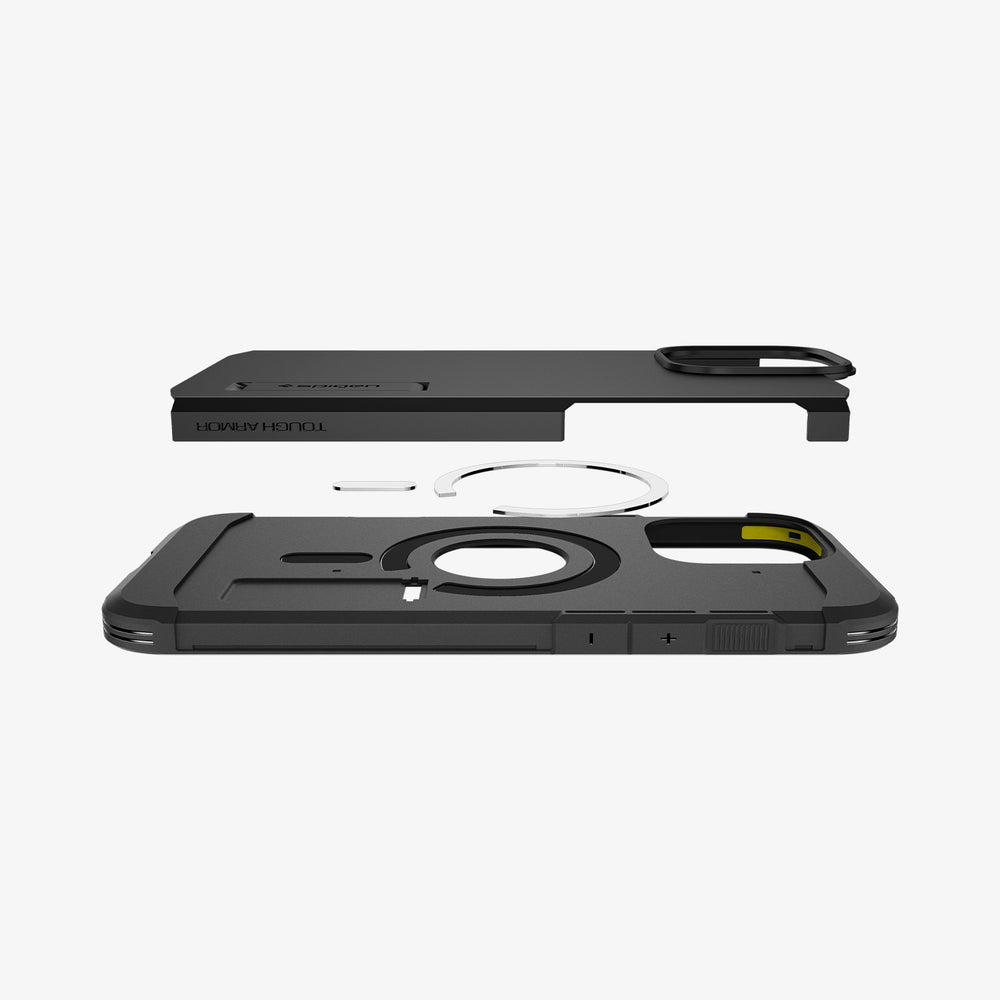 کاور اسپیگن مدل Tough Armor AI مناسب برای گوشی موبایل اپل iPhone 16 Pro Max