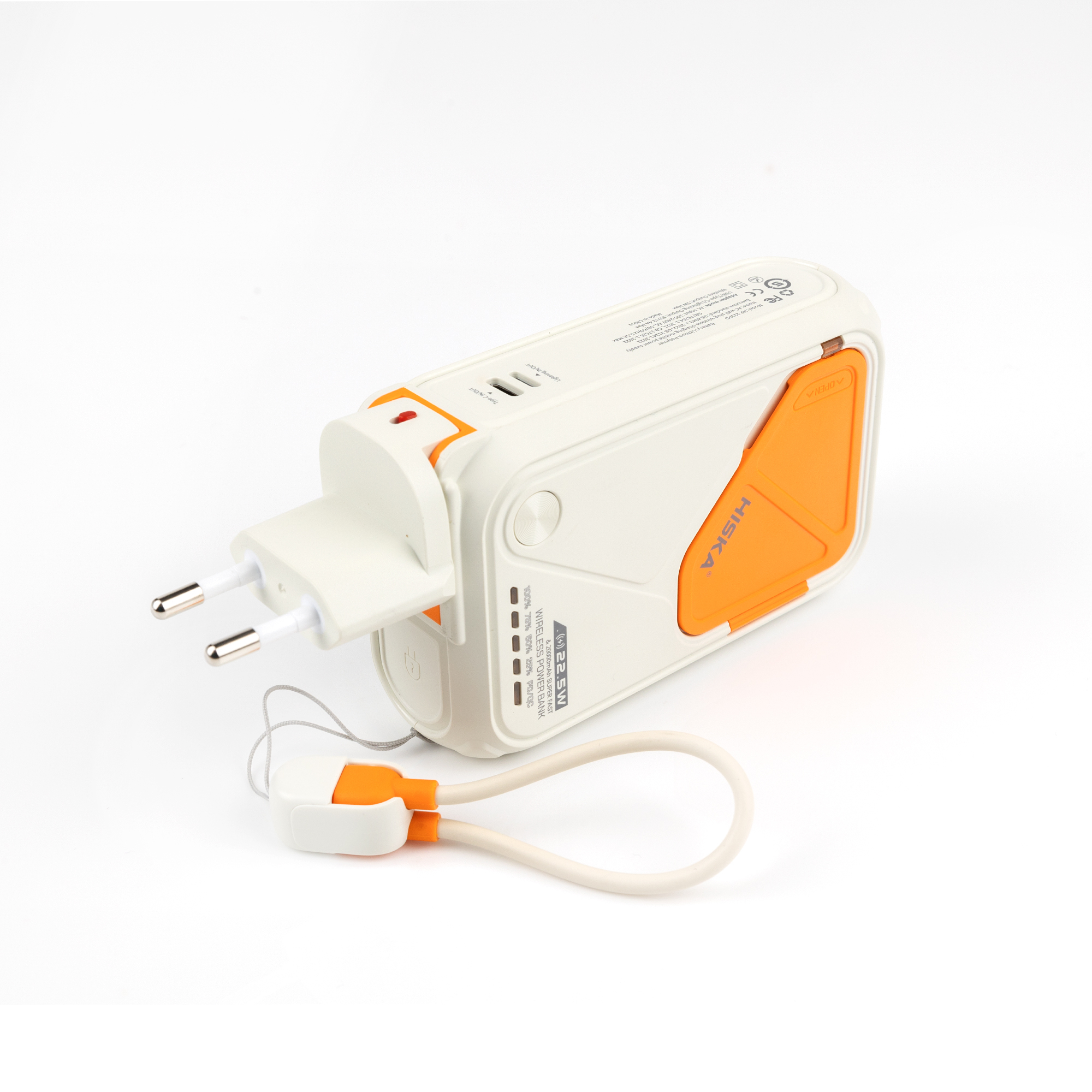 پاوربانک هیسکا مدل HP-223PD ظرفیت 20000 میلی آمپر ساعت