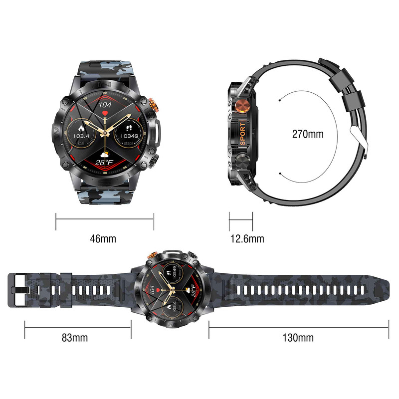 ساعت هوشمند سمگپرس مدل K59 SPORT