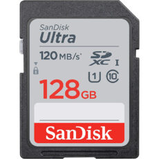 کارت حافظه SDXC سن دیسک مدل Ultra کلاس 10 استاندارد UHS-I U1 سرعت 120MBps ظرفیت 128 گیگابایت
