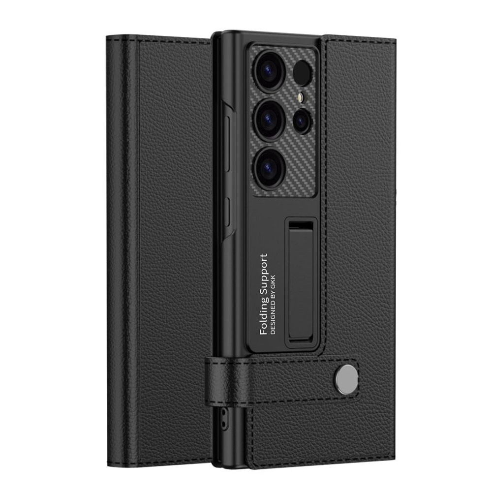 کاور مدل LeatherFold مناسب برای گوشی موبایل سامسونگ Galaxy S25 Ultra