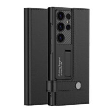 کاور مدل LeatherFold مناسب برای گوشی موبایل سامسونگ Galaxy S24 Ultra