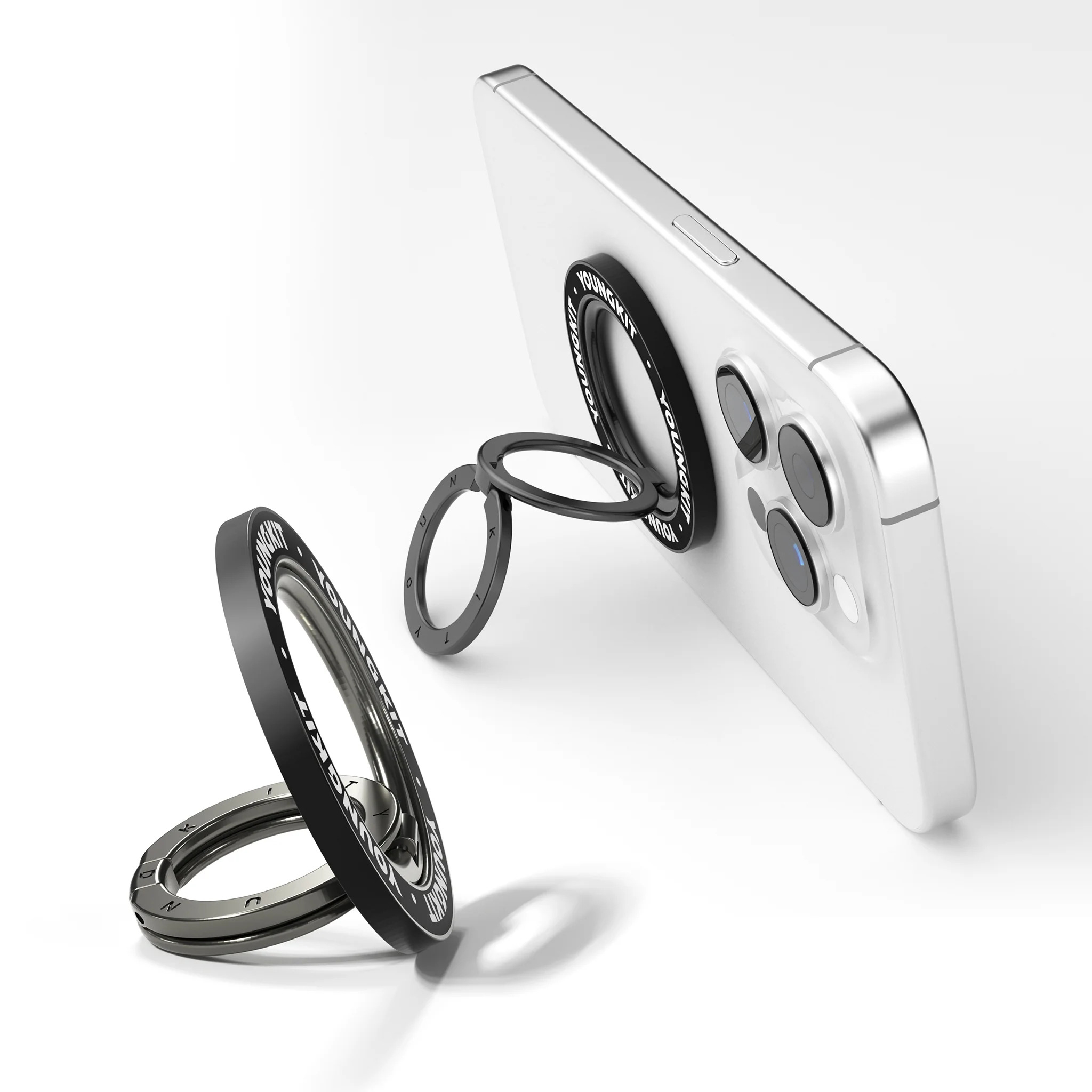 حلقه نگهدارنده گوشی موبایل یانگ کیت مدل Magnetic Ring Stand