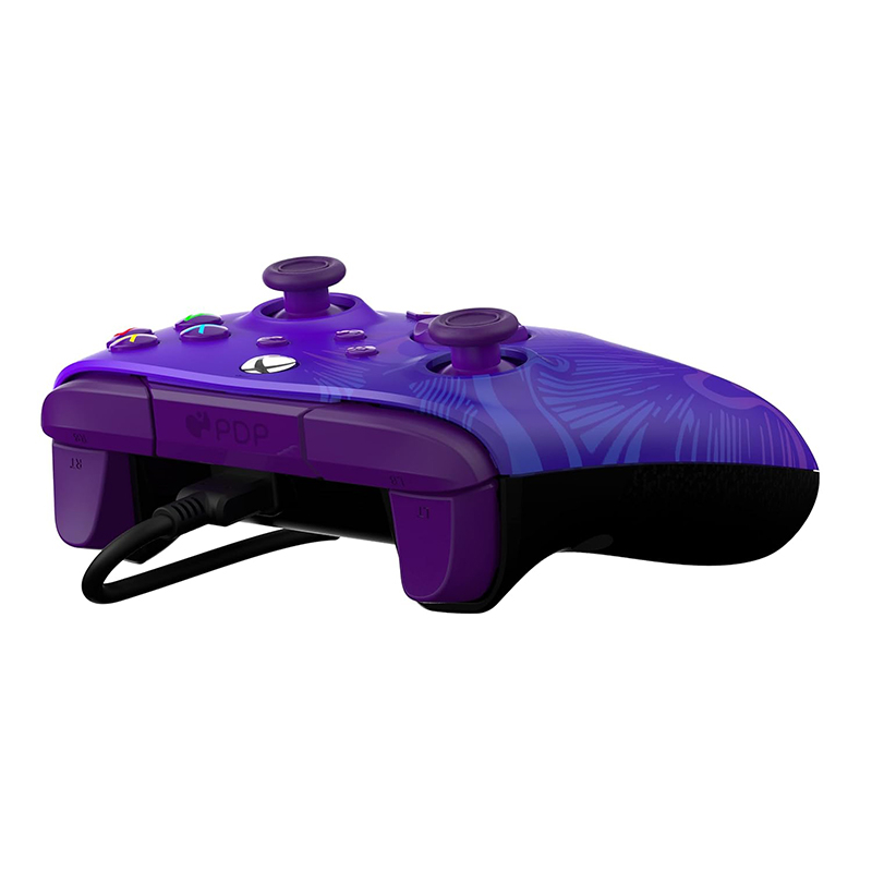 دسته بازی ایکس باکس PDP مدل REMATCH Purple Fade