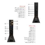 کامپیوتر کوچک دل مدل WYSE 5070 Celeron- F