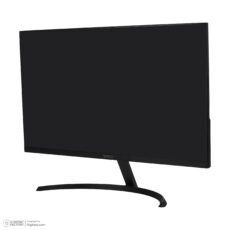 مانیتور رنسو مدل RM-24PRIME سایز 24 اینچ، رزولوشن Full HD، پنل IPS، نرخ بروزرسانی تصویر 100 هرتز، نسبت تصویر 16:9، یک پورت HDMI، یک پورت Displayport و یک پورت VGA  به همراه ماوس