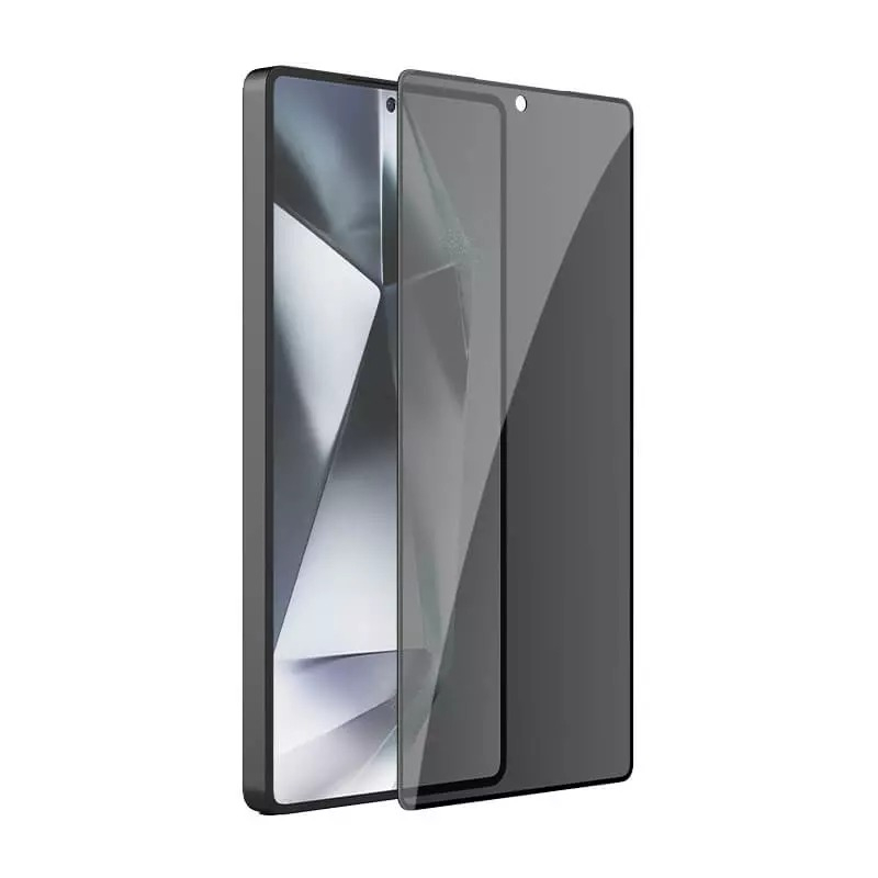 محافظ صفحه نمایش حریم شخصی نیلکین مدل Guardian Full privacy مناسب برای گوشی موبایل سامسونگ Galaxy S25 Ultra به همراه کیت نصب