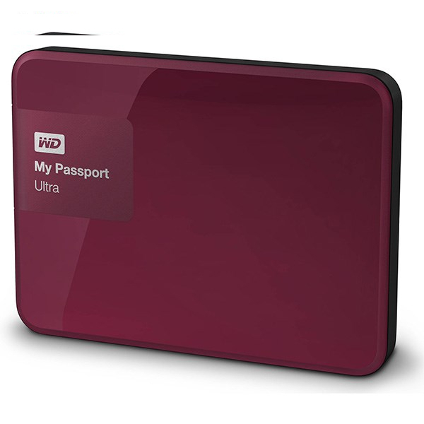 هارددیسک اکسترنال وسترن دیجیتال مدل My Passport Ultra Premium ظرفیت 1 ترابایت