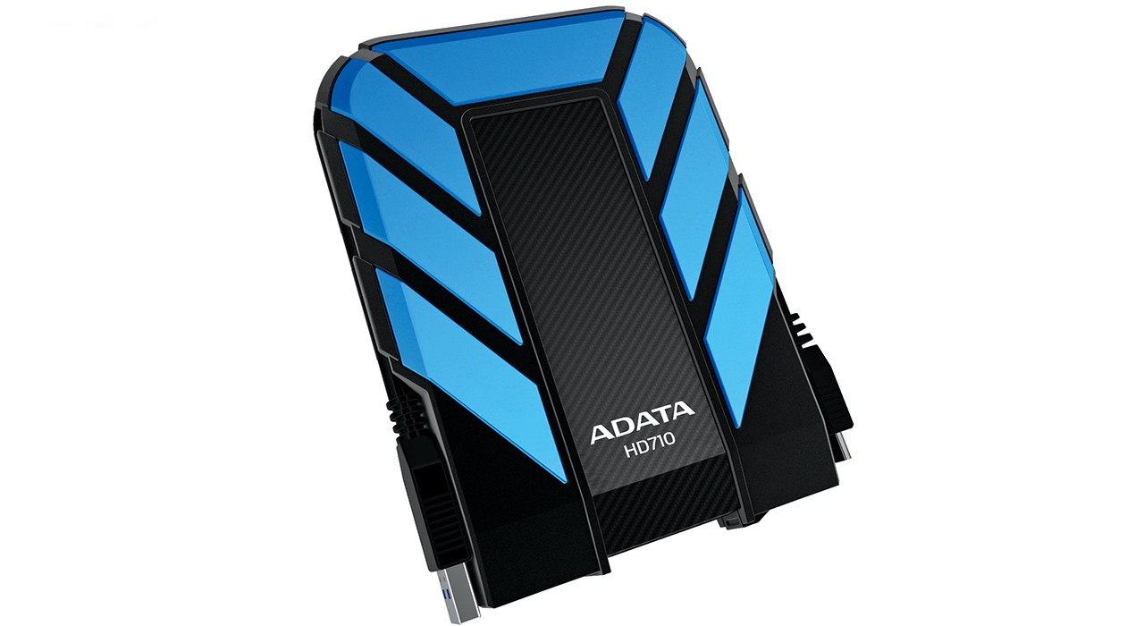 هارد اکسترنال ای دیتا مدل HD710 ظرفیت دو ترابایت دارای رابط USB Type-A 2.0