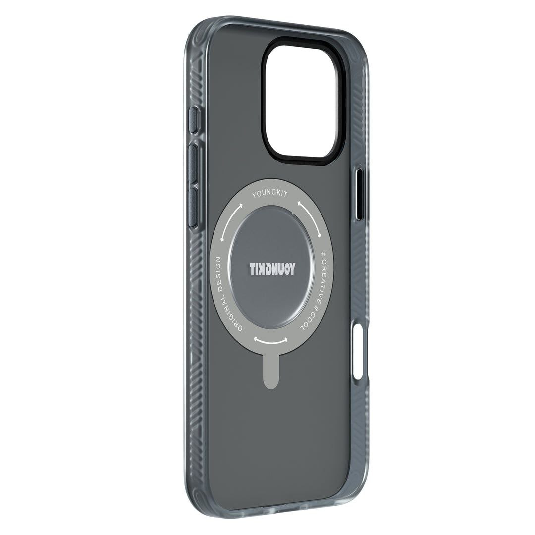 کاور یانگ کیت مدل Cyberpunk 360° Spin Magnetic Stand Case مناسب برای گوشی موبایل اپل iphone 16 promax