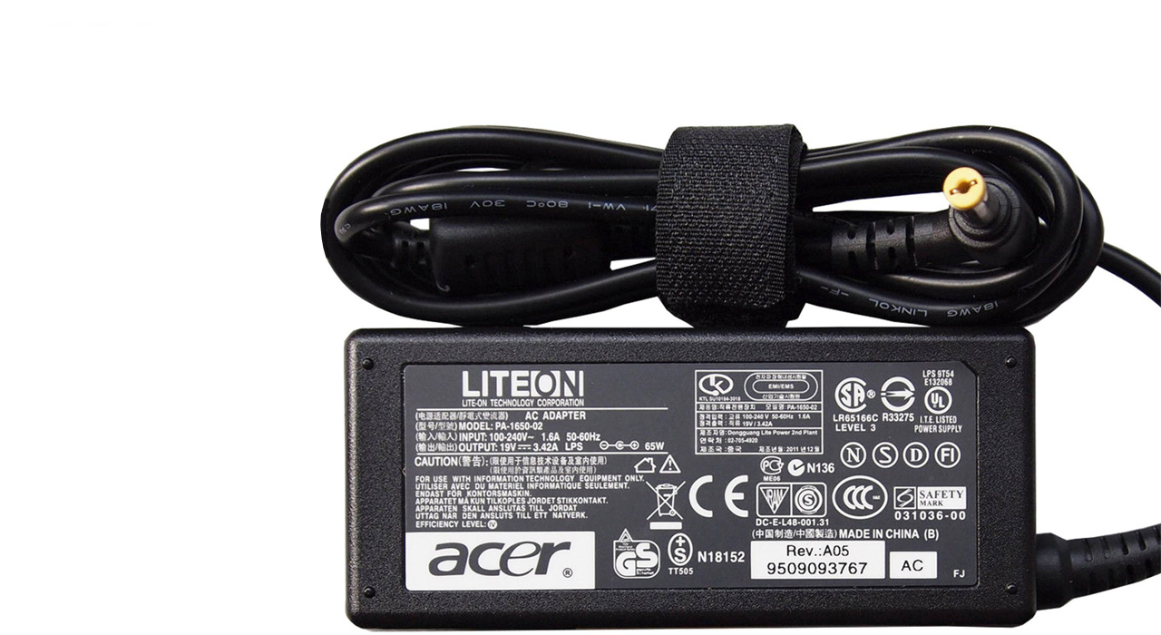 شارژر لپ تاپ مدل 19ولت 3.42آمپر مدل PA-1650-02
